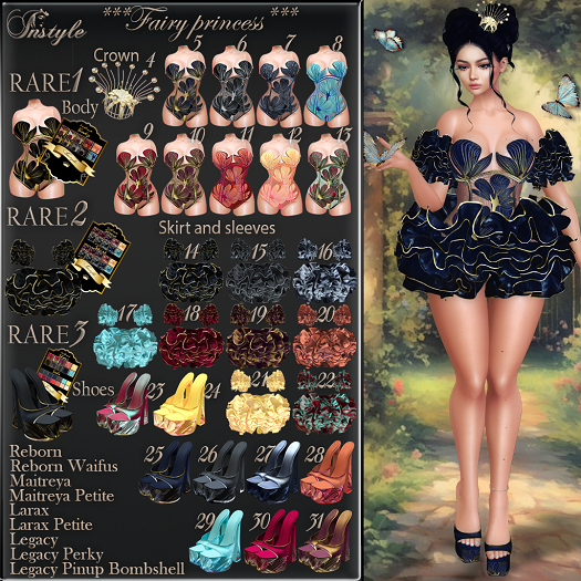 InStyle***Fairy princess*** SET FATPACK