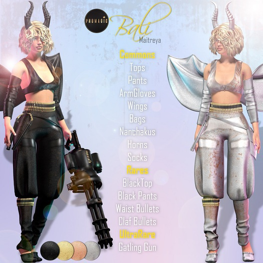 *PROMAGIC*-Bali-Pants-Silver