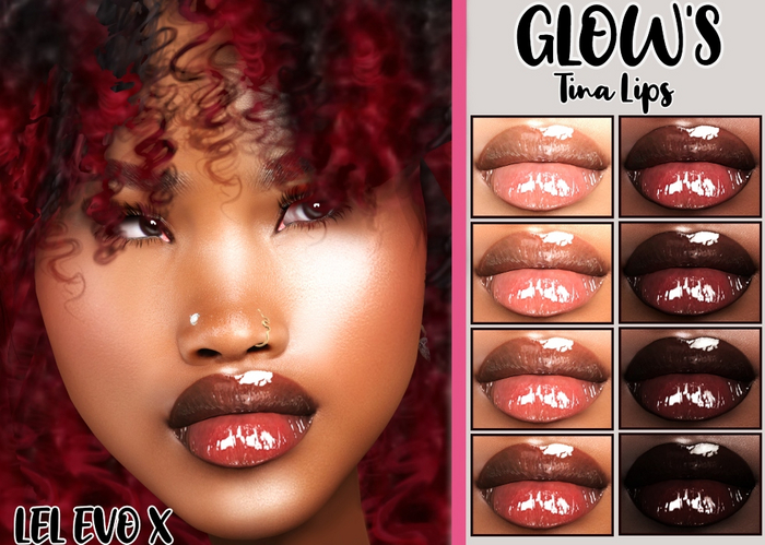GLOW'S-TINA LIPSTICK