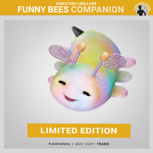 SEmotion Libellune Funny Bees Companion LIMITED