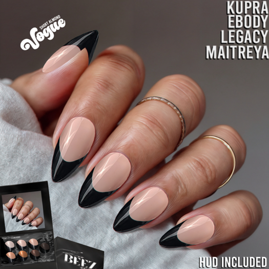 [BEEZ] VOGUE - SHORT ALMOND