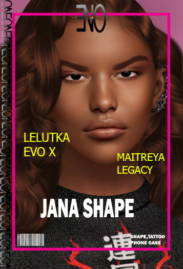 "ENO JANA STEM/STUD SHAPE LEL AVALON