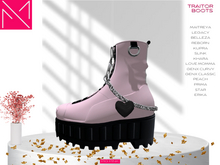 YOURMOM /\ - Traitor Boots ' Pig Pink
