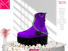 YOURMOM /\ - Traitor Boots ' Neon Purple