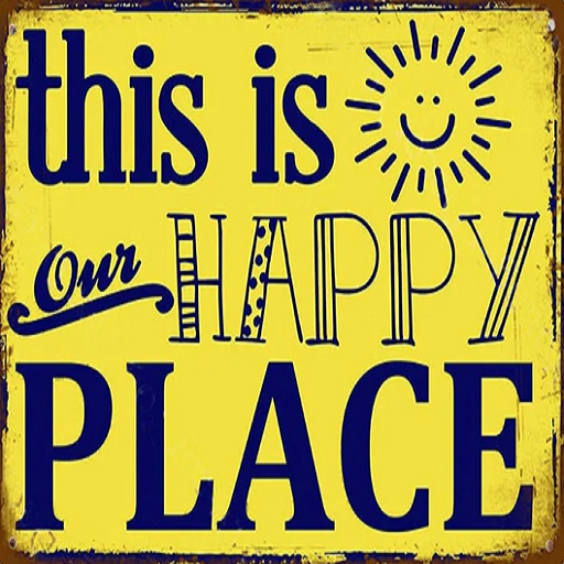 Humorous Poster-Happy Place