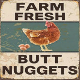 Humorous Poster-Farm Fresh