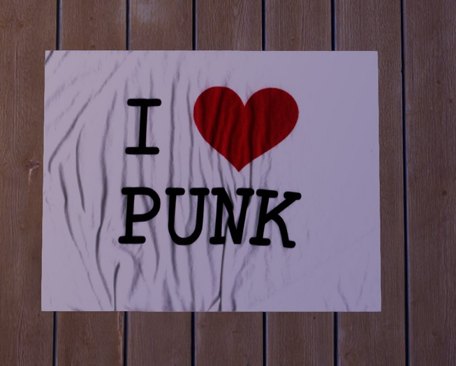 I love punk (Rug, Frame..)