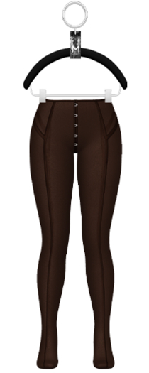 Emi Sheer Pants — Cocoa