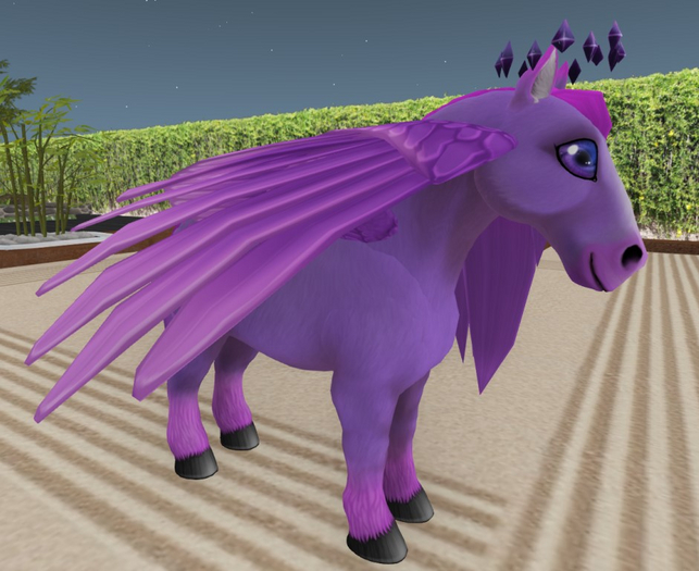 Amaretto Ponie Pals : Purplie Fabulous Metaphorph Fem