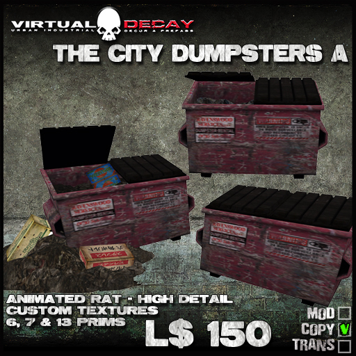 -Virtual Decay- City Dumpsters A [BoxeD]