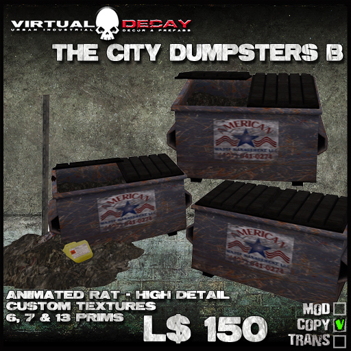 -Virtual Decay- City Dumpsters B [BoxeD]