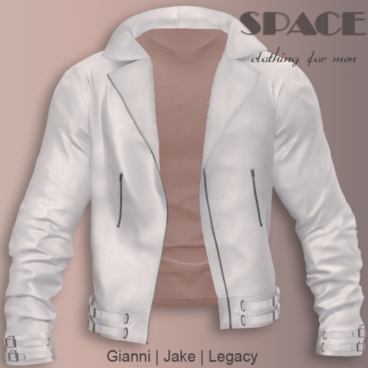 SPACE - Ali jacket - White - Gianni, Jake, Legacy