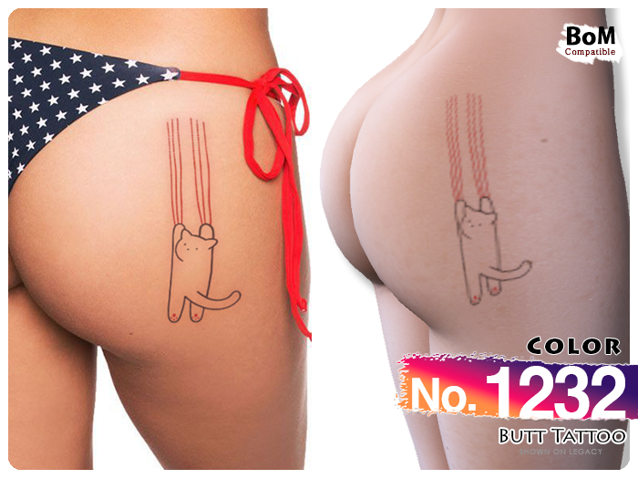 (Butt Tattoo) No.1232 Color