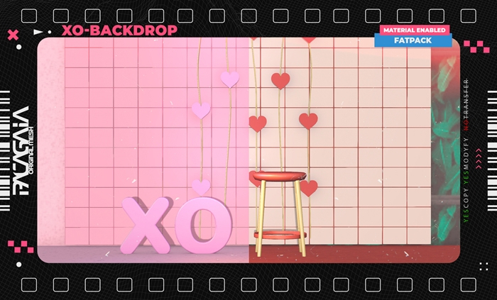 Oinc - XO-Backdrop {FATPACK} -ADD-