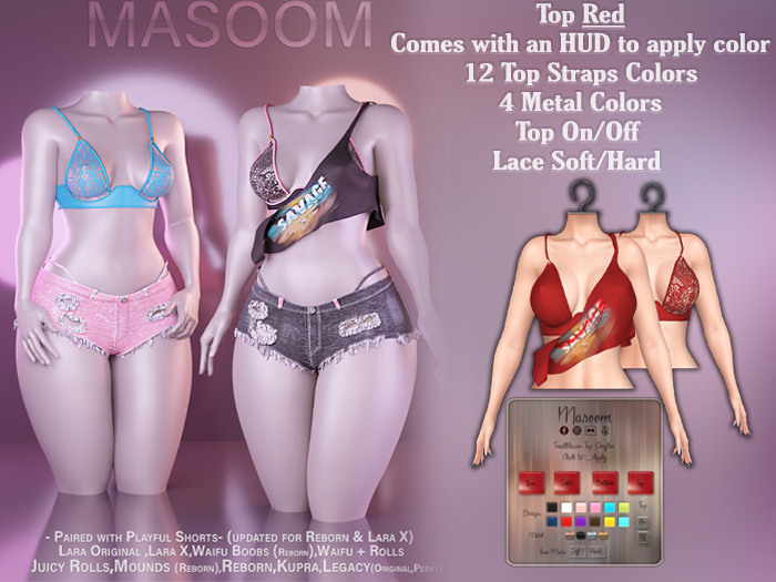 [[ Masoom ]] Trailblazer Top - Rojo