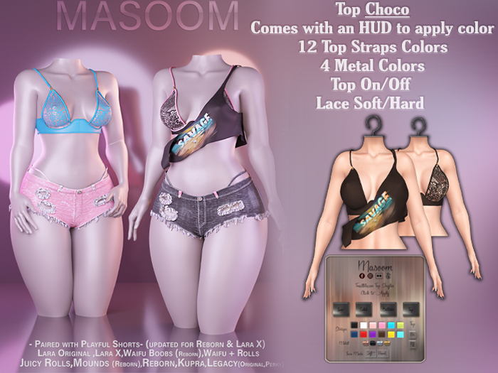 [[ Masoom ]] Trailblazer Top - Choco