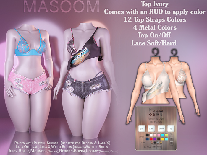 [[ Masoom ]] Trailblazer Top - Ivory