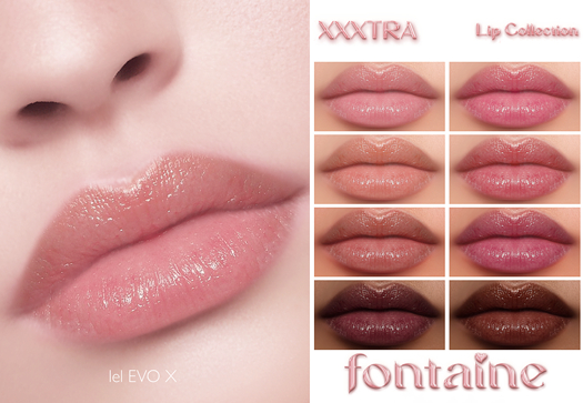 Fontaine Cosmetics - XXXTRA Lips Collection - DEMO