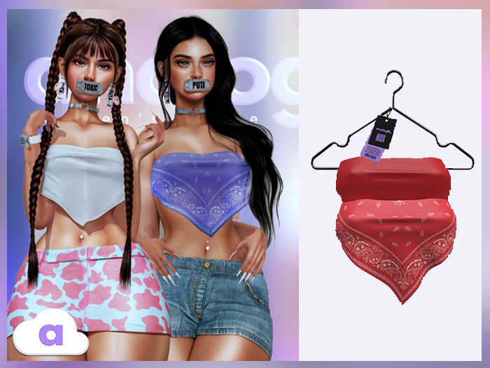 Analogic - Grazy Top Red