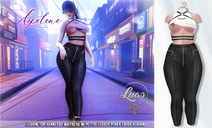 Luas Ayelene Black & White *TSS MP*