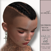 no.match_ LeL EvoX hairbase " DUTCH BRAIDS"
