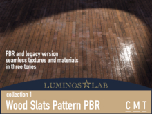 LL Wood Slats Pattern PBR (collection 1) Full Perm