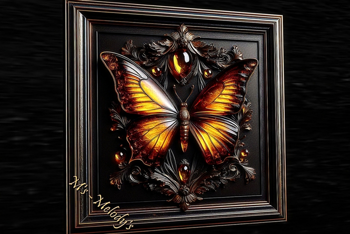 M's - Bas-relief - "Amber Wings"