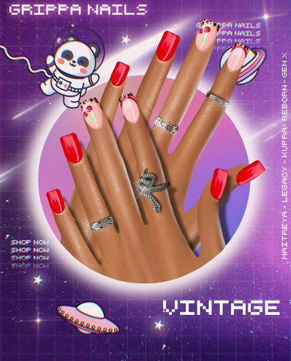 Grippa Shorties:: Vintage Set