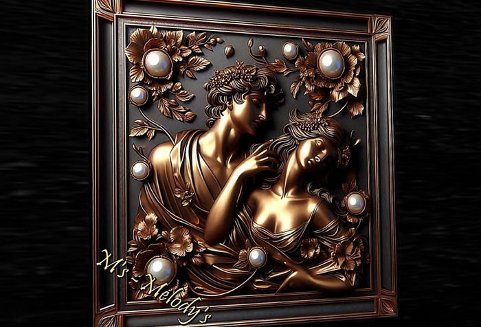 M's - Bas-relief - "Flirt"