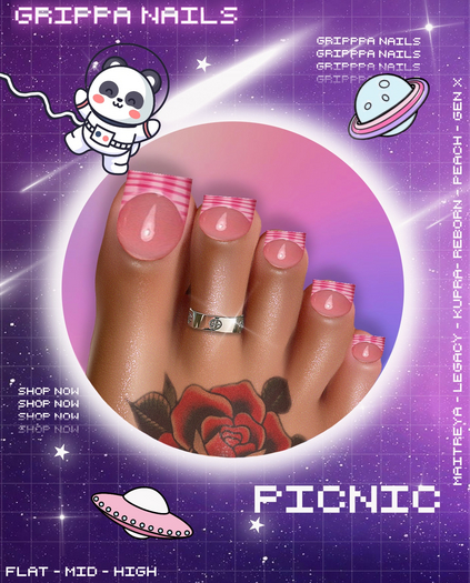 Grippa Pedi:: Picnic Set