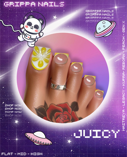 Grippa Pedi:: Juicy Set