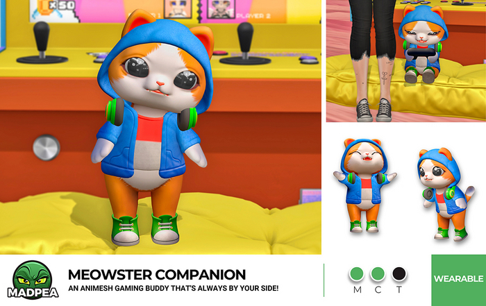 MadPea Meowster Companion
