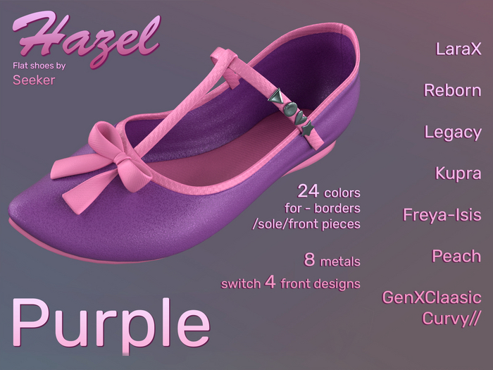 [seeker] Hazel Purple