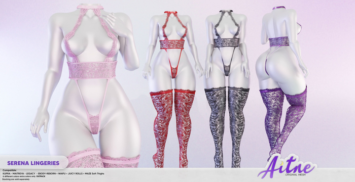 .Aitne. Serena stocking - FATPACK