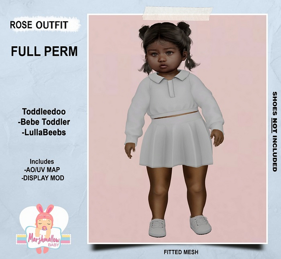 *MB* Full perm Rose Outfit (TD,BBT,LB)
