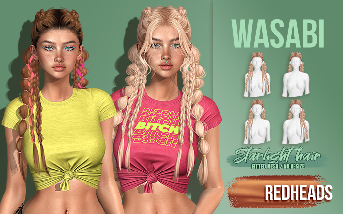 Wasabi // Starlight Hair - Redheads