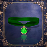 Green Gem Choker LaraX