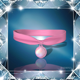 Pink Gem Choker LaraX