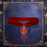 Red Gem Choker LaraX