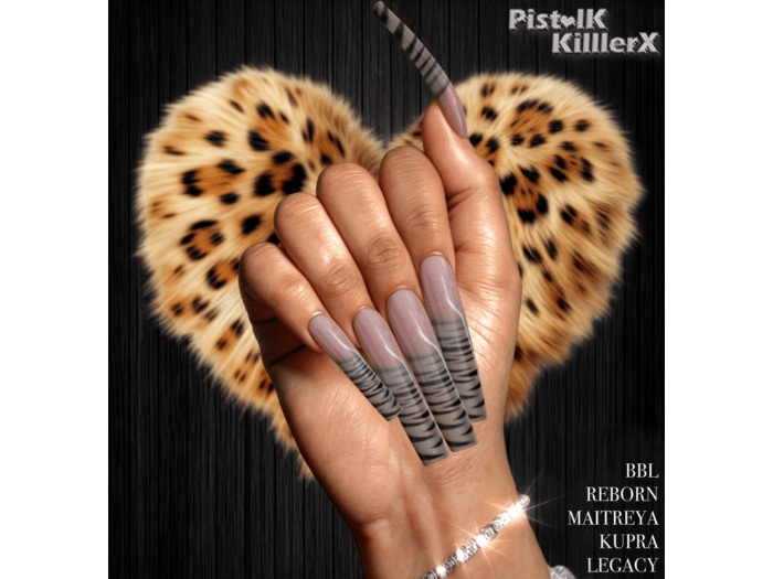 PistolKillerX: Zebra Set ' (Square)