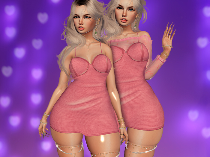 .:HUD PS Store.:Milena Dress Pink
