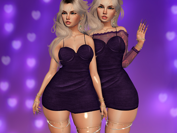 .:HUD PS Store.:Milena Dress Purple