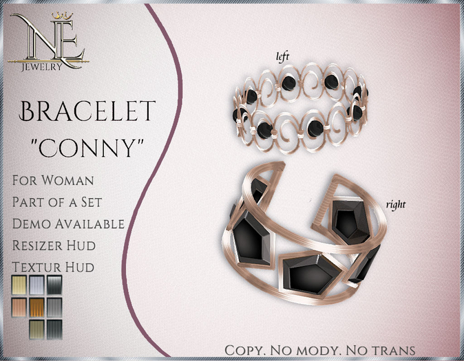 !! NE! 2 Bracelet "Conny"  