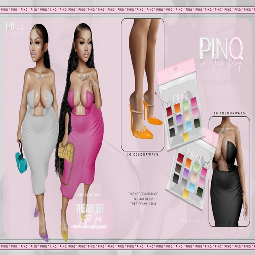 [Pinq] Abi & Tiffany Set (Megapack)