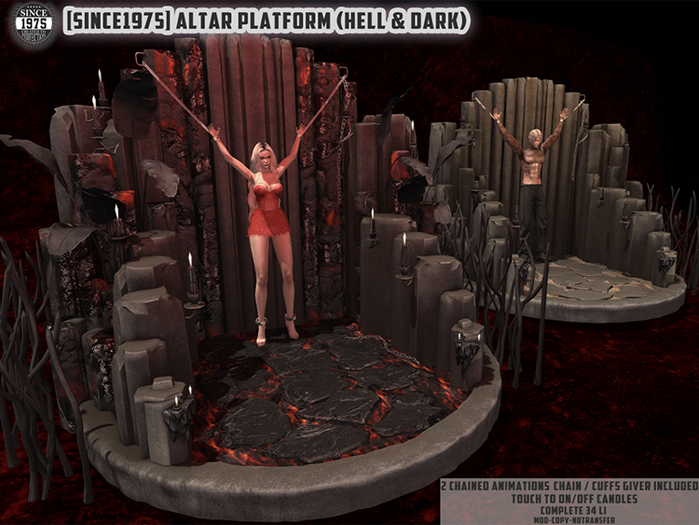 [Since1975] Altar Platform (Dark&Hell / 2Anim )