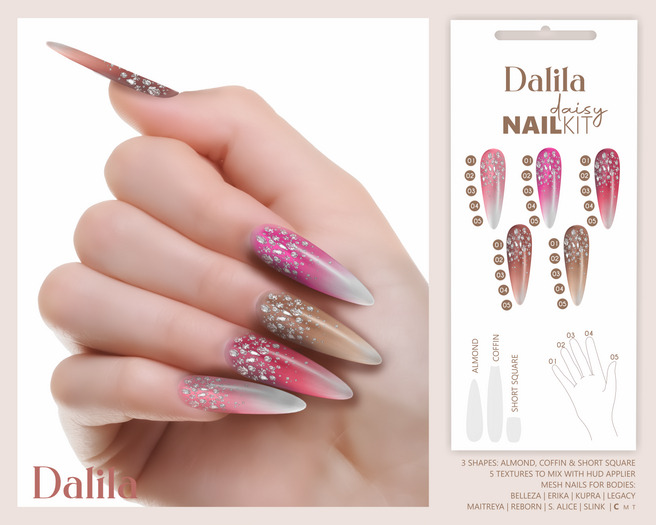 Dalila Daisy Nail Kit