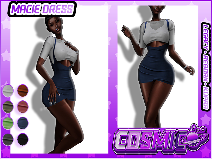 [cosmic macie dress] red