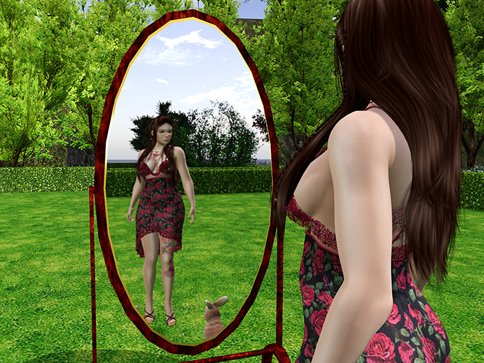 PBR Floor Standing Real Mirror