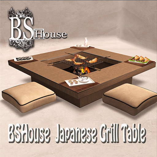 BSHouse  Japanese grill table