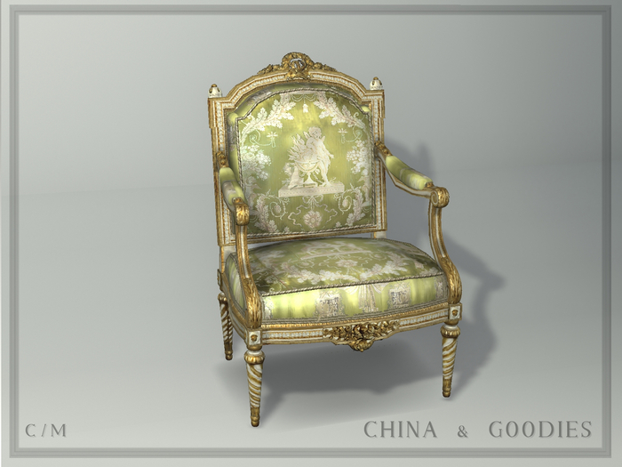 Fauteuil "Harcourt" -C&G-